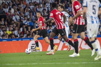 Athletic y Real se han ubicado en puestos europeos durante la primera vuelta.