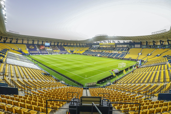 El estadio de Riad, con capacidad para 25.000 espectadores, que acogerá la semifinal entre Osasuna y Barcelona.