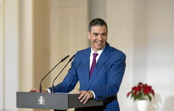 Pedro Sánchez, en la rueda de prensa tras el Consejo de Ministros.