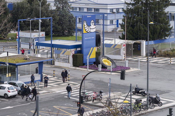 La fábrica de Michelin de Gasteiz, junto a la de Lasarte-Oria, se verá obligada a parar la producción dos días.