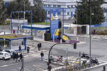 La fábrica de Michelin de Gasteiz, junto a la de Lasarte-Oria, se verá obligada a parar la producción dos días.