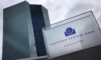 Sede del Banco Central Europeo, en Fráncfort.
