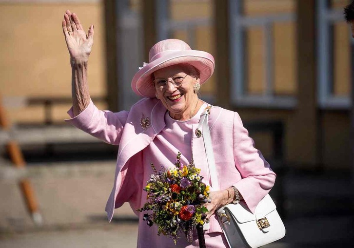 La reina Margarita de Dinamarca, en septiembre pasado.
