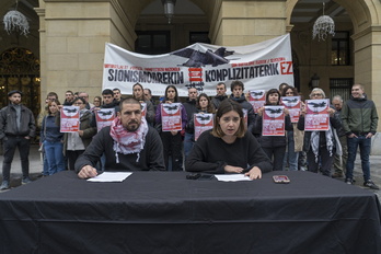 ‘Sionismoarekin konplizitaterik ez’ lelopean, mobilizazioa egingo dute Ordizian hilaren 27an.