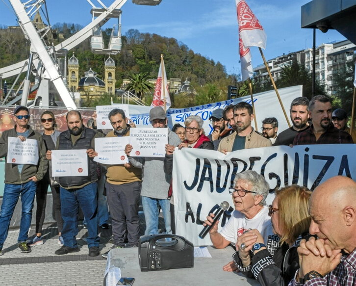 Stop Kaleratzeak, azaroan Donostian.