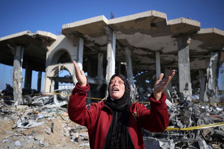 Rabia y frustración tras un ataque israelí contra la Franja de Gaza. 