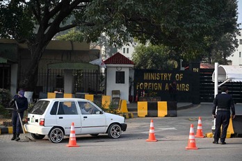 Sede del Ministerio de Exteriores pakistaní en Islamabad.