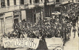 1980ko urtarrilaren 17an egin zen greba orokorreko mobilizazioa, Errenterian.