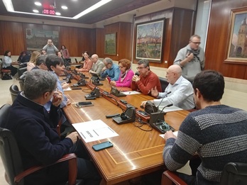 Este miércoles se ha celebrado la Comisión de Hacienda en el Ayuntamiento de Gasteiz.