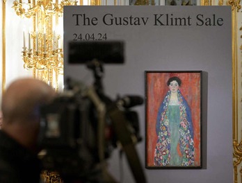 El ‘Retrato de la señorita Lieser’ de Gustav Klimt.