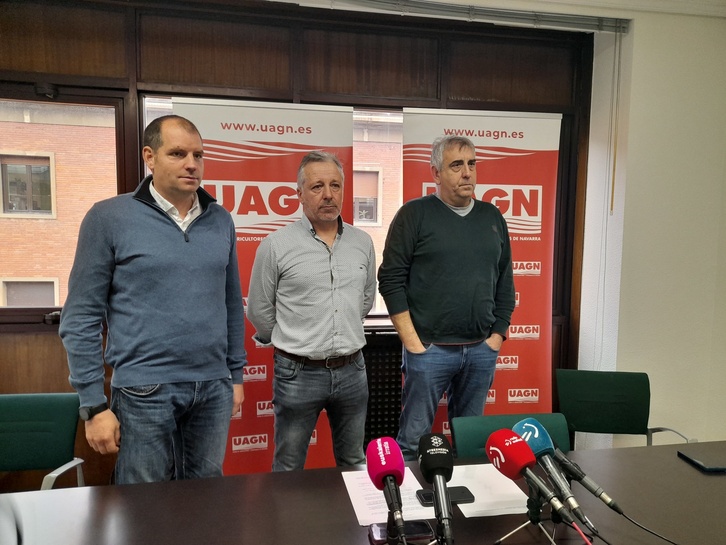 UAGN anuncia movilizaciones para reclamar un «cambio rotundo» de la política agrícola.