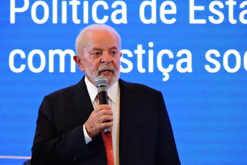 El presidente de Brasil, Lula da Silva. 