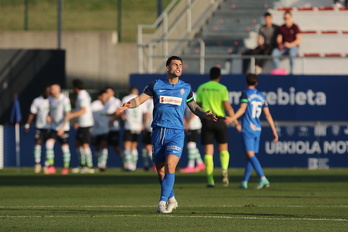 Eneko Jauregiren etsipena, Racing-en golean.