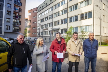 Tolosaldeko Alkateen Mugimenduak agerraldia egin du osasun sitemaren egoeraren berri emateko.