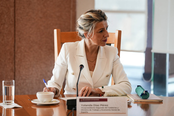 Yolanda Díaz, ministra española de Trabajo y Economía Social.