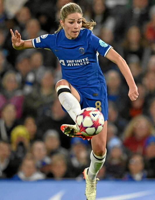 Melanie Leupolz, jugadora del Chelsea.