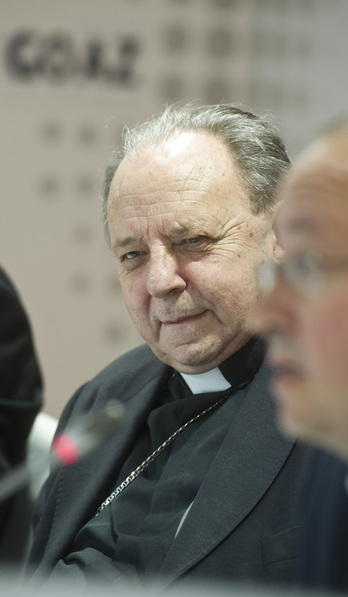 Imagen de archivo del obispo emérito de Donostia, Juan María Uriarte.