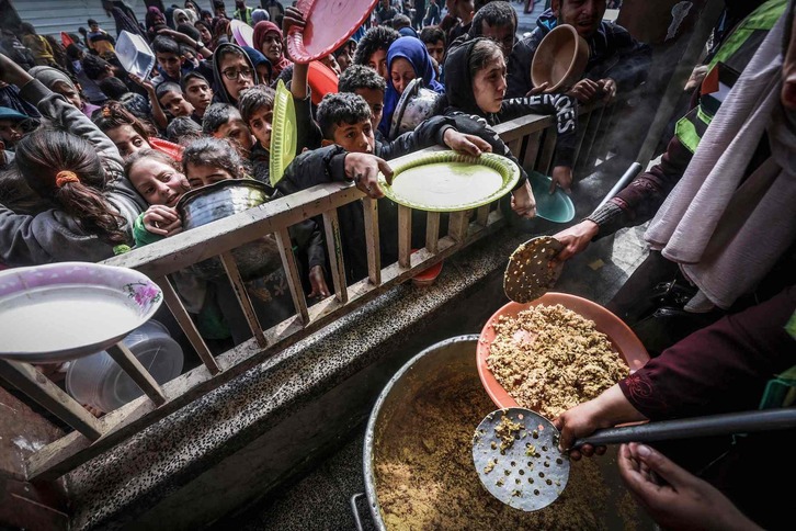 «La gente ya está muriendo por causas relacionadas con el hambre», advirten desde Gaza.