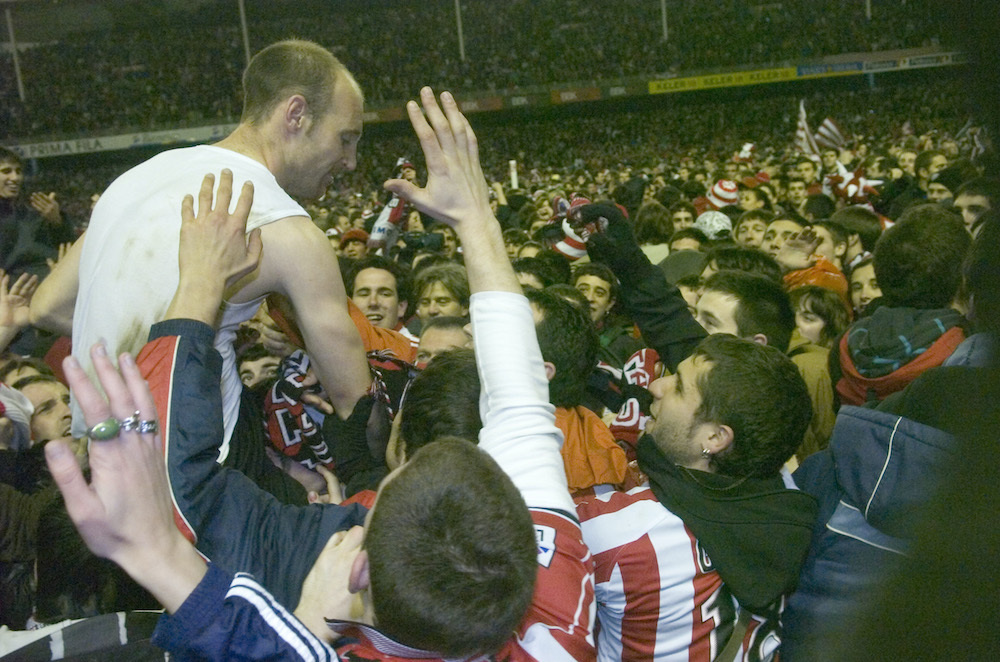 Toquero marc&oacute; el tercer tanto en el triunfo contra el Sevilla en 2009. (Luis JAUREGIALTZO / FOKU)