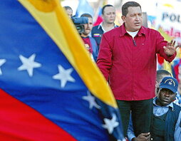Hugo Chavez, 2003. urteko argazki batean.