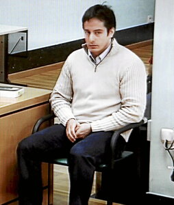 Diego Yllanes, durante el juicio.