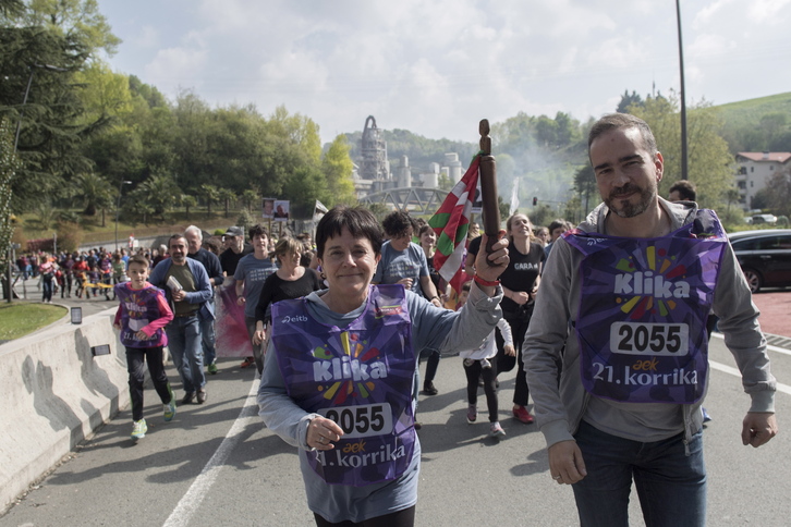 2019an Añorga Txikin hartu zuten lekukoa GARAk eta NAIZek.