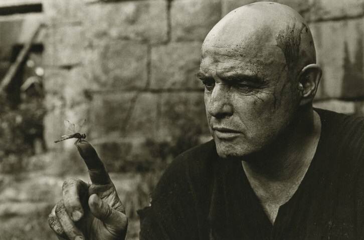 Marlon Brando como el coronel Kurtz en 'Apocalypse Now'.