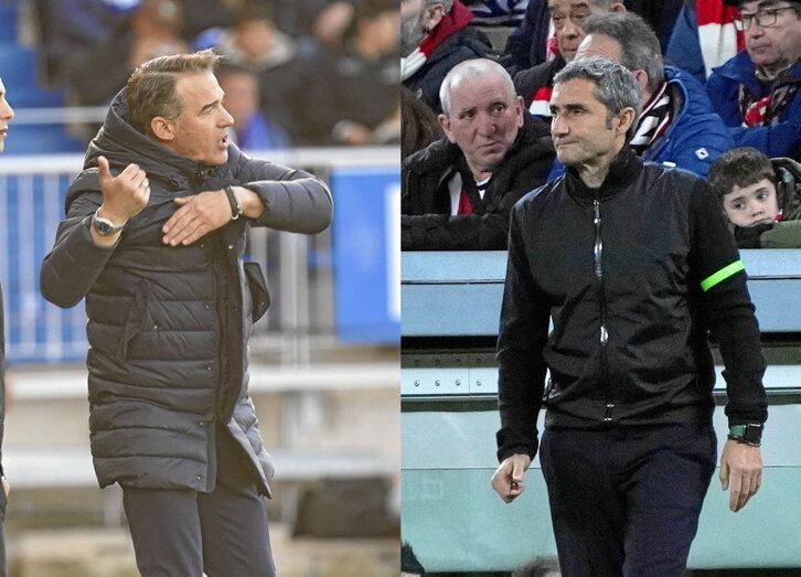 Luis García Plaza y Ernesto Valverde seguirán al frente de Alavés y Athletic la próxima temporada.
