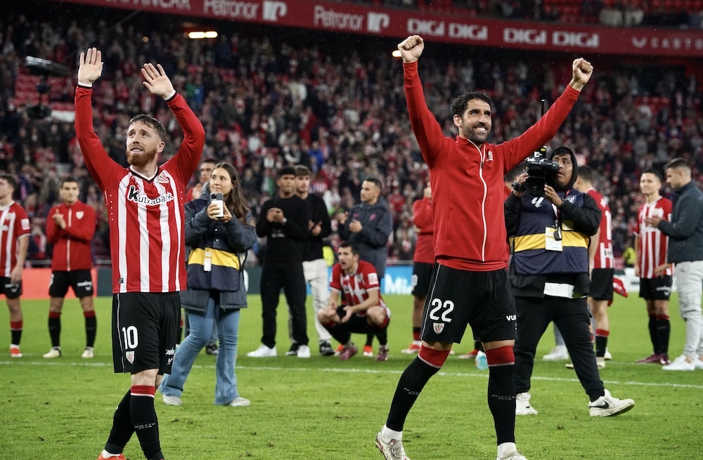 Muniain y Ra&uacute;l Garc&iacute;a han finalizado su etapa en el Athletic. (Monika DEL VALLE / FOKU)