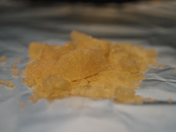 MDMA en formato cristalizado.