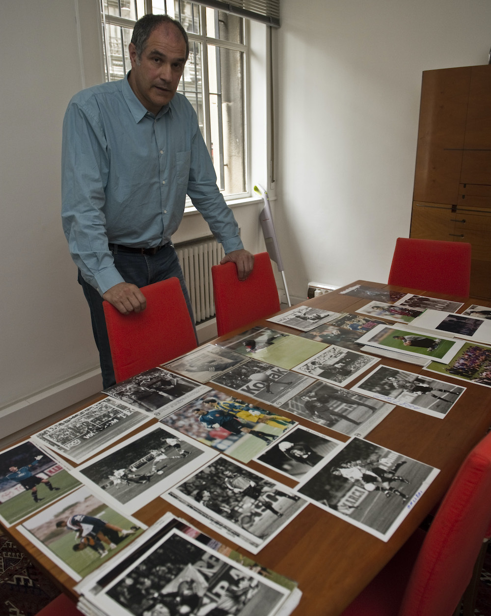 Zubizarreta, en una imagen de archivo para una entrevista en la que repasaba su trayectoria. (Lander F. ARROYABE / FOKU)