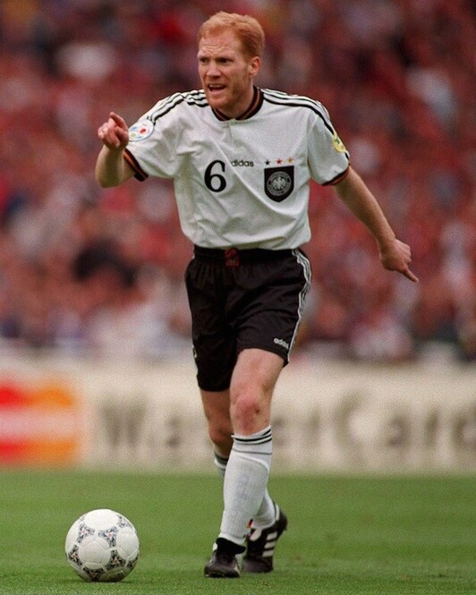 Matthias Sammer, el primer jugador nacido en la República Democrática de Alemania que jugó en la selección de la Alemania reunificada.