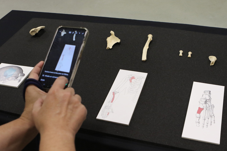 Un equipo de investigación de la UPV-EHU ha descubierto restos humanos de hace más de 150.000 años en una cueva de Karrantza.