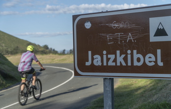La prueba motociclista se estaba disputando en Jaizkibel.