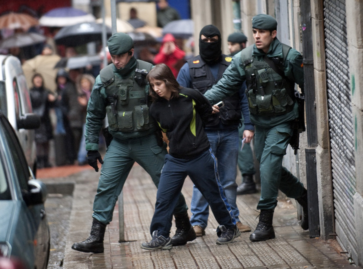 Beatriz Etxebarria denunció haber sido violada en los calabozos en 2011.