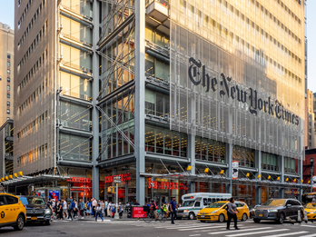 Edificio central de ‘The New York Times’.