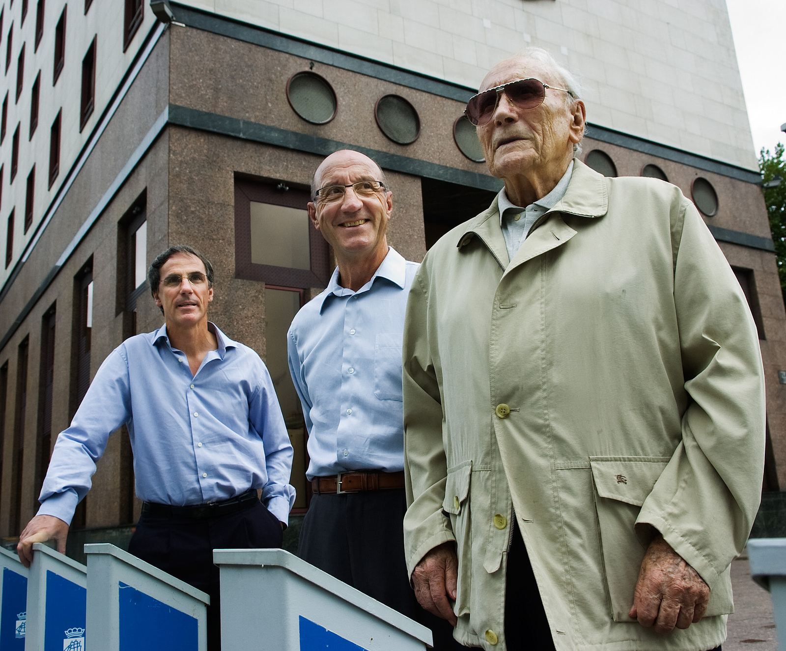 Gorriz, Jos&eacute; Mari Martinez e Eizagirre. (Jon URBE / FOKU)