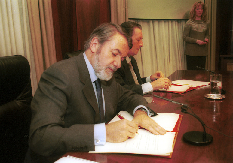 Mayor Oreja fue el ministro de Interior español entre 1996 y 2001.