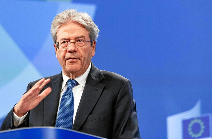 Paolo Gentiloni, comisario europeo de Economía.