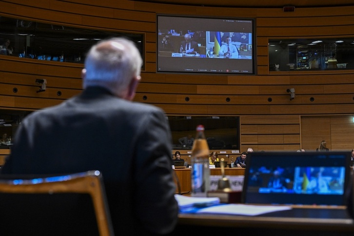 Reunión del Consejo de Asuntos Exteriores de la UE en Luxemburgo.