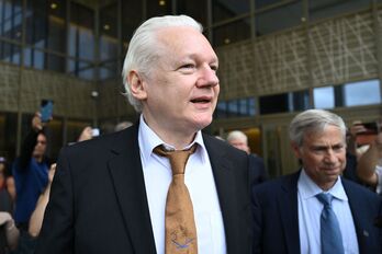 Julian Assange ha abandonado como un «hombre libre» el tribunal federal estadounidense de las Islas Marianas del Norte.