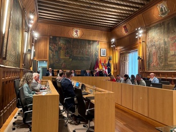 Pleno de la Diputación de León.