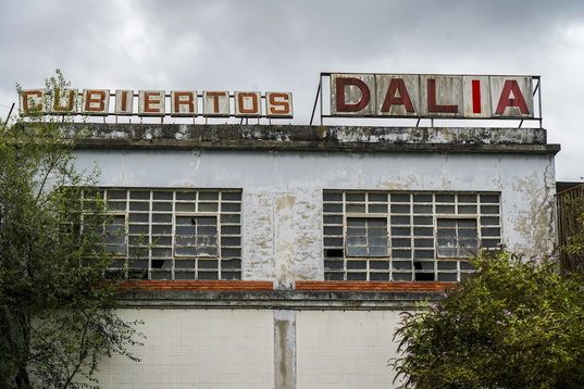 Antigua fábrica de Dalia, en Gernika-Lumo.