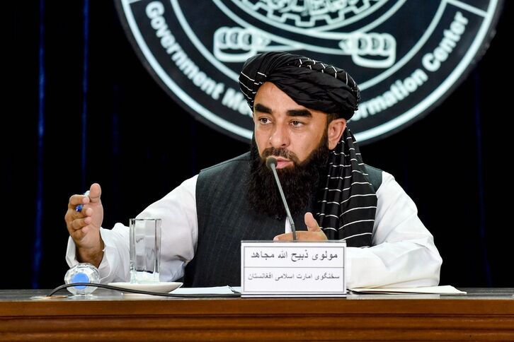Un portavoz del gobierno de los talibanes, explica su postura de cara al encuentro en Doha.