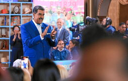 Nicolás Maduro, durante su programa de televisión en el que realizó el anuncio.