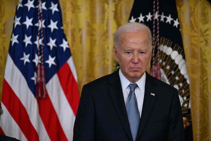 Joe Biden, este miércoles en la Casa Blanca.
