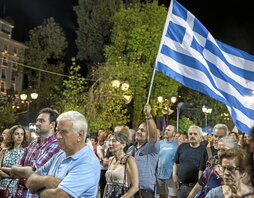 El pueblo griego aún arrastra el sacrificio de muchos años.