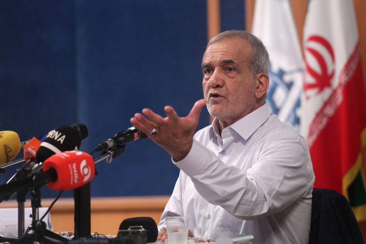 Masud Pezeshkian ha ganado las elecciones presidenciales de Irán con el 53,6% de los votos.