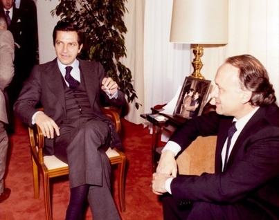 Suárez y Arzallus fueron dos piezas importantes de la negociación.