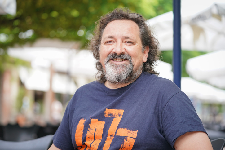 Iñigo Zarate, presidente del Festival de Jazz de Gasteiz.